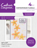 Crafter's Companion Metal Die Contemporary Florals