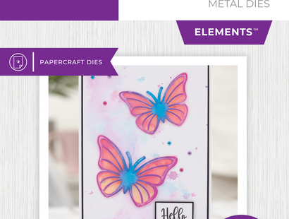 Crafter's Companion Metal Die Delicate Butterflies