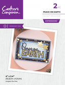 Crafter's Companion Metal Die Expression - Peace On Earth