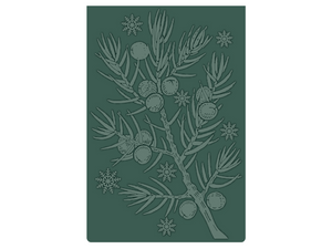 Crafter's Companion 6" x 4" Embossing Folder - Juniper Branch