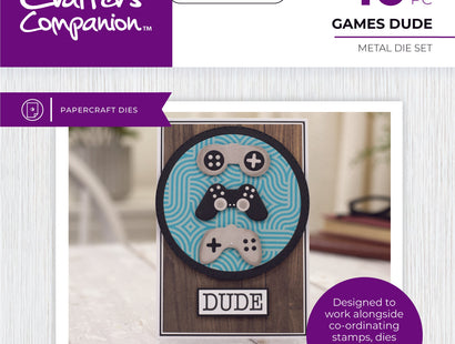 Crafter's Companion Modern Man Metal Die - Games Dude