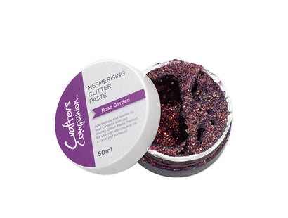 Crafter's Companion Mesmerising Glitter Paste - Rose Garden