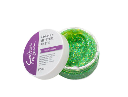 Crafter's Companion - Chunky Glitter Paste - Wildflowers