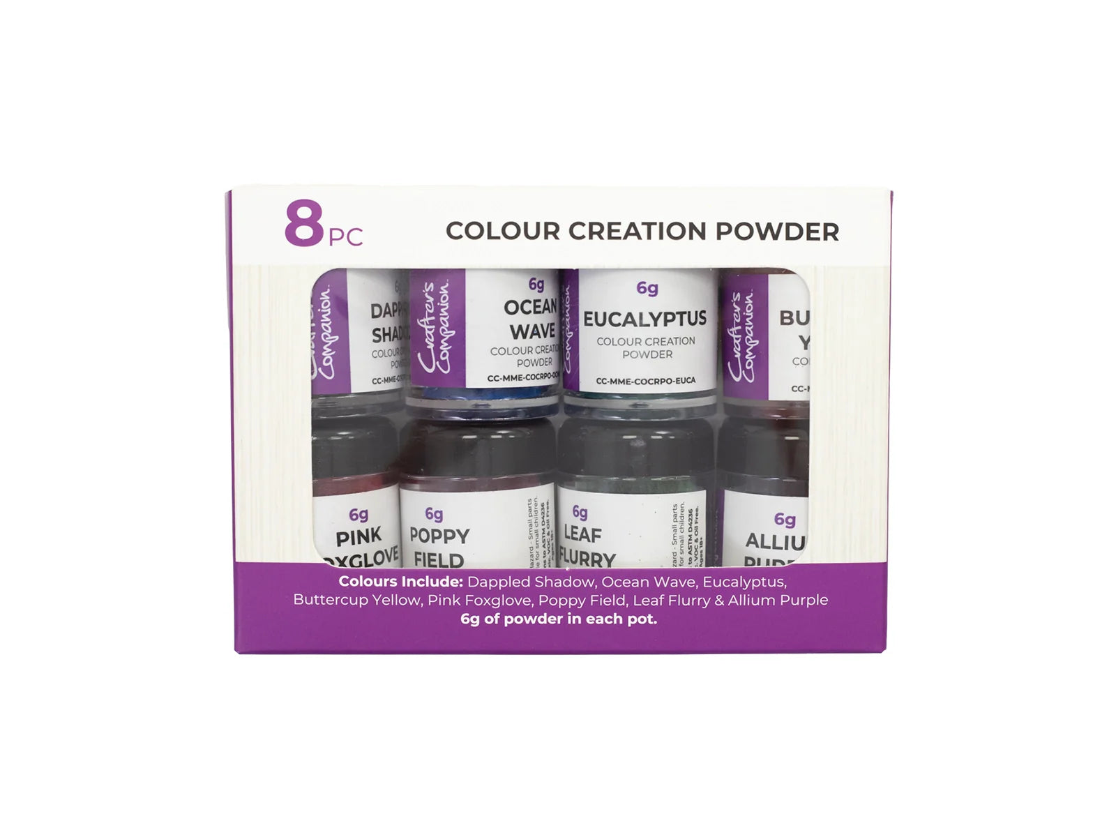 Crafter's Companion - Colour Creation Powder - 8pc