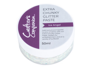 Crafter's Companion - Extra Chunky Glitter Paste - Ice Angel