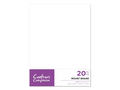 Crafter's Companion Mount Board - White 5.75" x 7.75" (20PK)