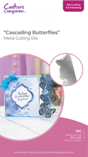 Crafters Companion - Die Cutting & Embossing - Cascading Butterflies