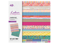 Crafter's Companion 12 x 12" Printed Paper Pad - All Occasion Patterns & Sentiments