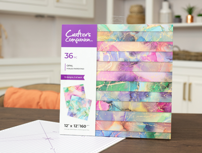 Crafter's Companion 12x12 Card & Paper Pad 4pc Collection