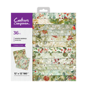 Crafter's Companion 12x12 Paper Pad Winter Frost & Winter Berries Collection