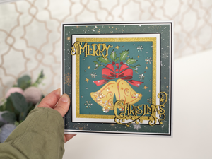 Crafters Companion 5.5" x 5.5" Pre-Cut Layering Pad - Christmas