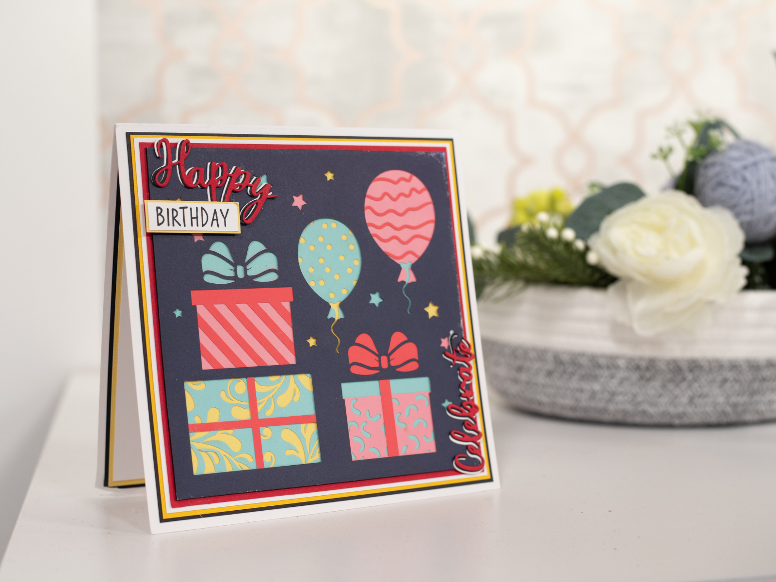 Crafters Companion 5.5" x 5.5" Pre-Cut Layering Pad - Everyday