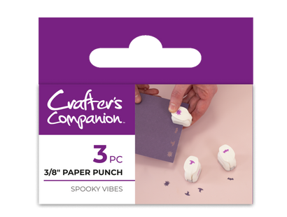 Crafters Companion Paper Punch - Spooky Vibes 3PC