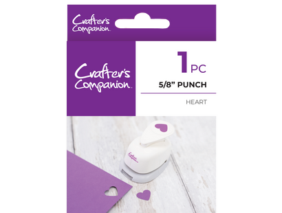 Crafter’s Companion Hole Punch - Heart