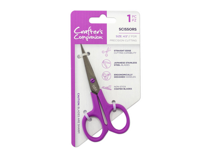 Crafter's Companion Scissors - 4.5" Precision Snips