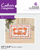 Crafter's Companion Christmas & Everyday Sentiment Frame Stamp & Dies SHOWSTOPPER Collection