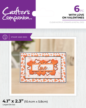 Crafter's Companion Christmas & Everyday Sentiment Frame Stamp & Dies SHOWSTOPPER Collection