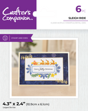 Crafter's Companion Christmas & Everyday Sentiment Frame Stamp & Dies SHOWSTOPPER Collection