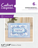 Crafter's Companion Christmas & Everyday Sentiment Frame Stamp & Dies SHOWSTOPPER Collection