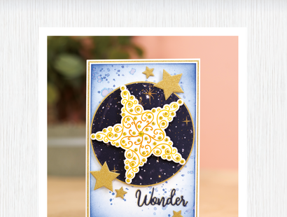 Crafter's Companion Stamp, Die and Stencil Set - Christmas Star