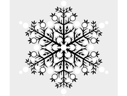 Crafter's Comapnion Stamp, Die and Stencil Set - Snowflake