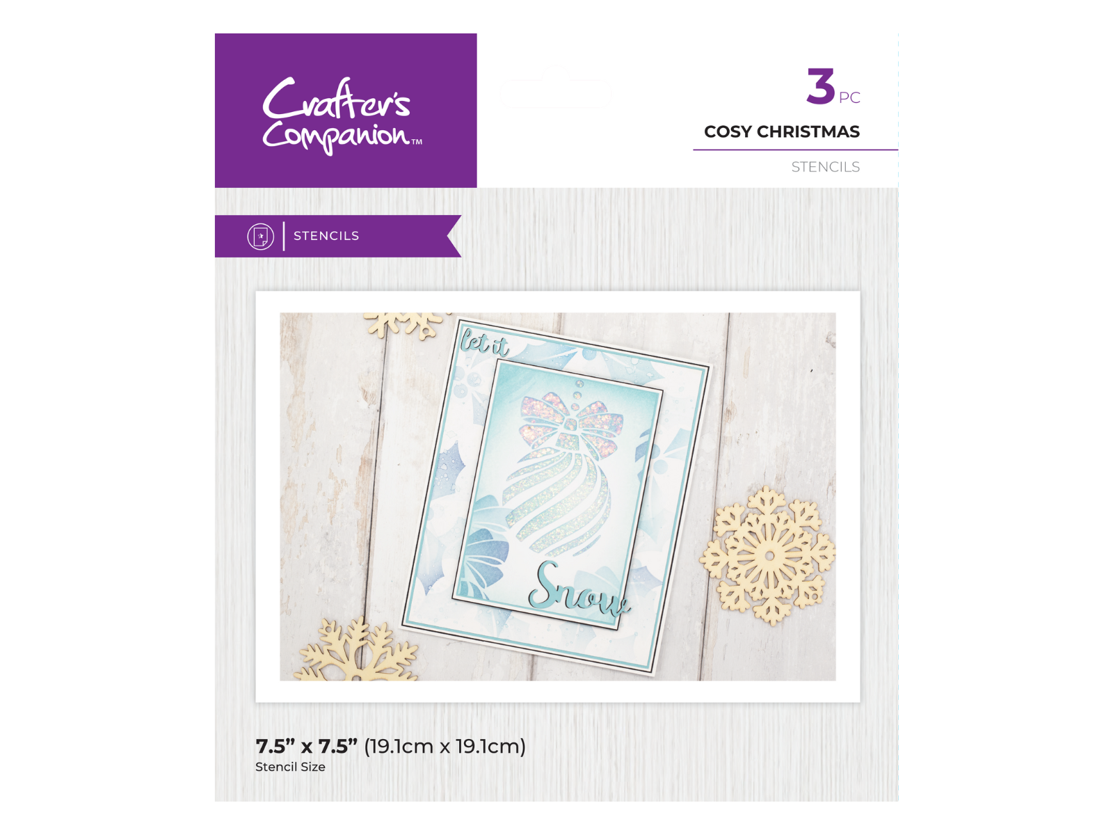 Cosy Christmas Clear Acrylic Stamp