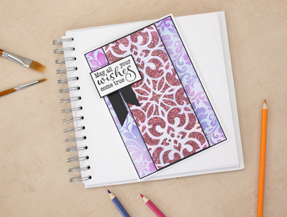 Crafter's Companion Stencil Set - Elaborate Trio