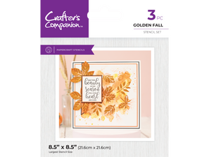 Crafter's Companion Fall Stencils Collection