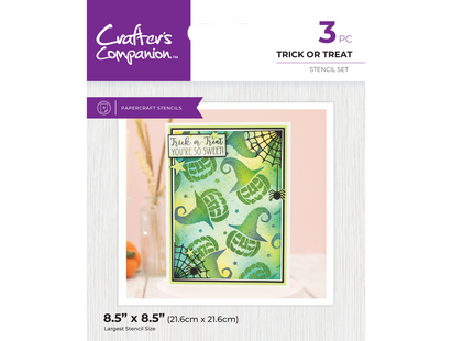 Crafter's Companion Stencil - Trick or Treat