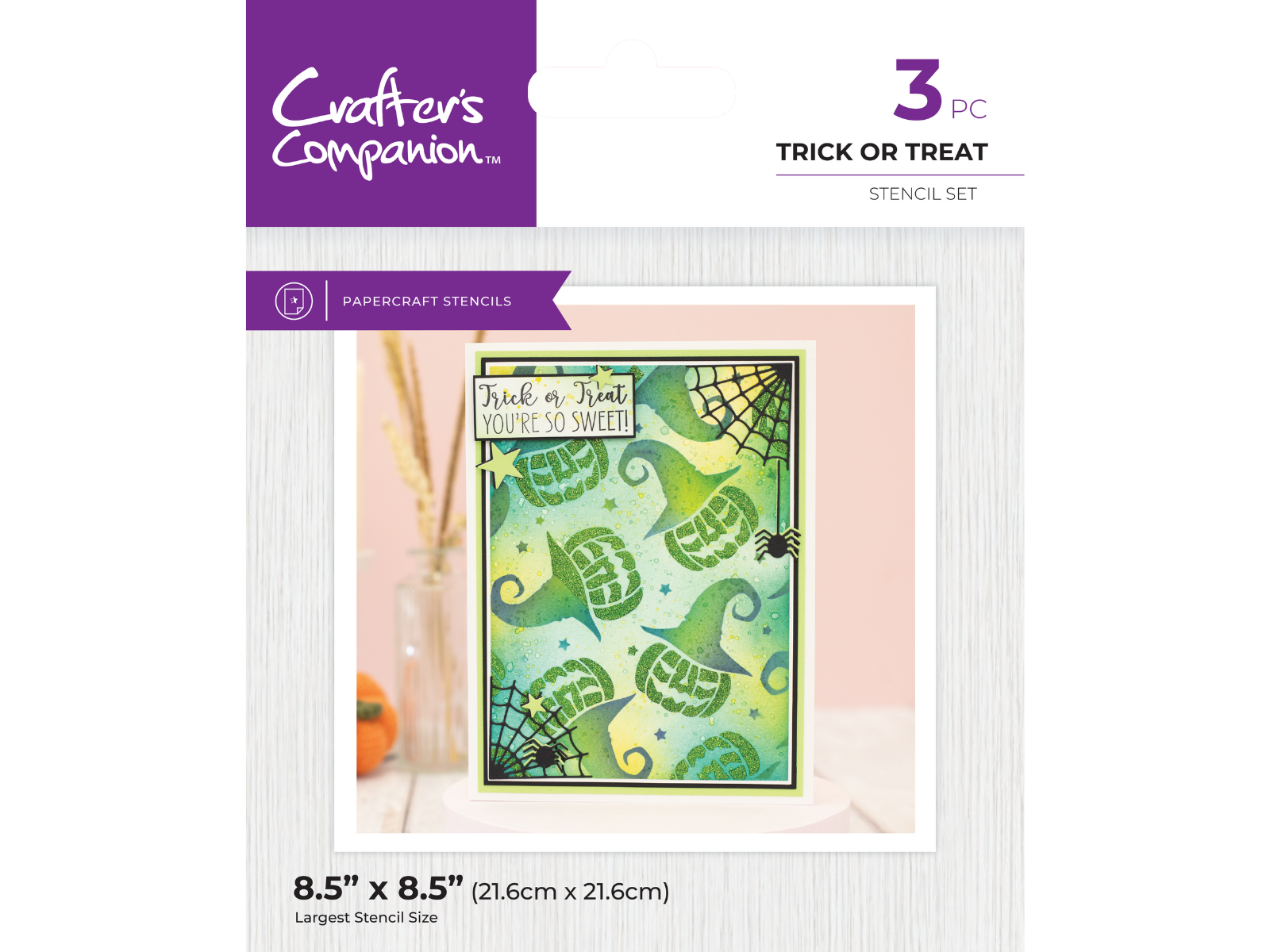 Crafter's Companion Fall Stencils Collection