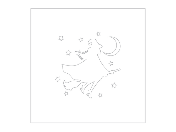 Crafter's Companion Stencil - Witching Night