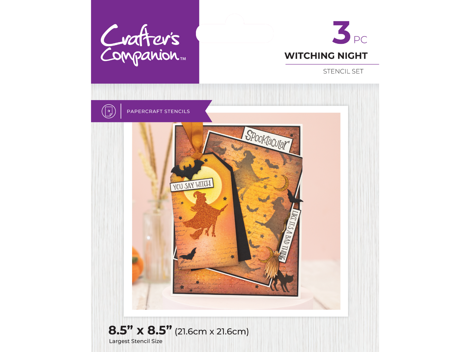 Crafter's Companion Fall Stencils Collection