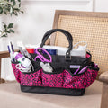 Crafters Companion Deluxe Tote - Raspberry Cheetah