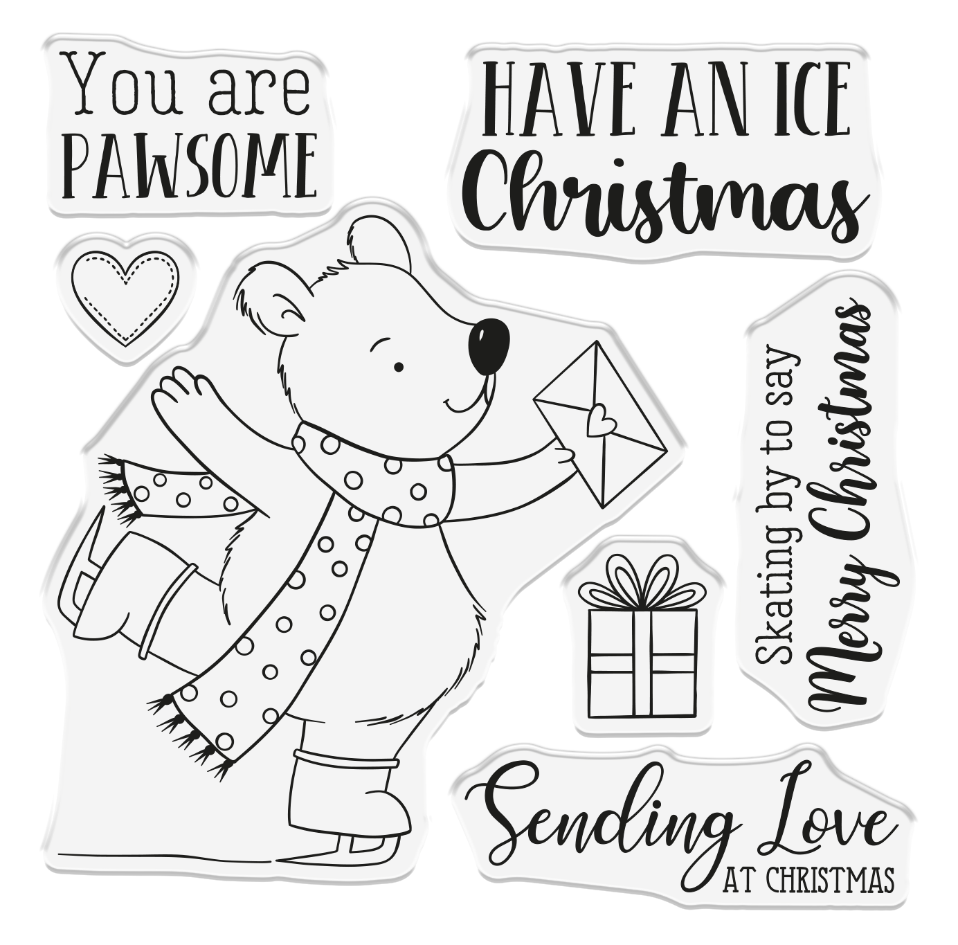 Crafter's Companion Photopolymer Stamp - You Are Pawsome