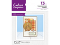 Crafters Companion Thanksgiving Collection Metal Die Set - Thanksgiving Turkey