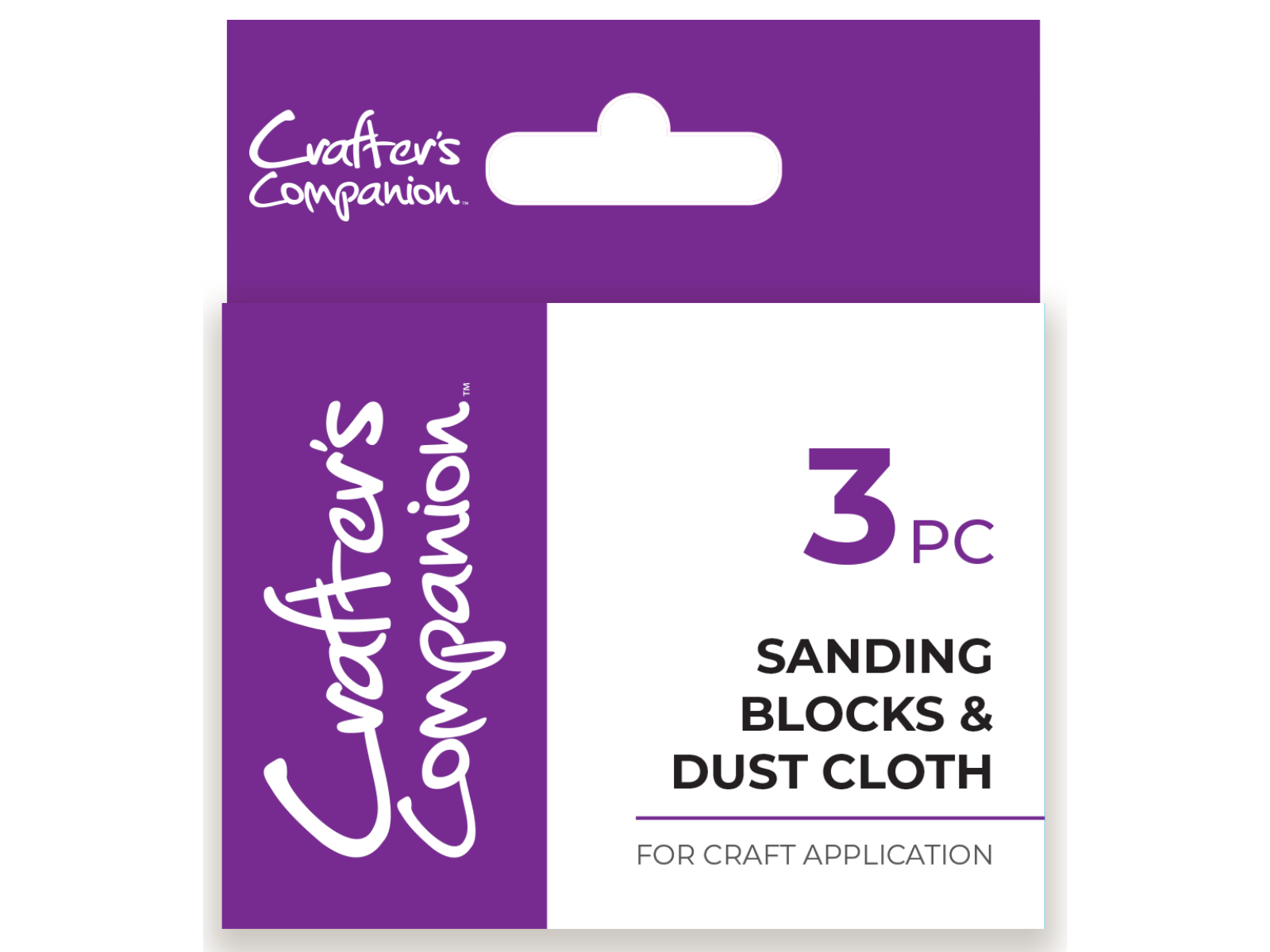 Crafters Companion Sanding Block & Dust Cloth 