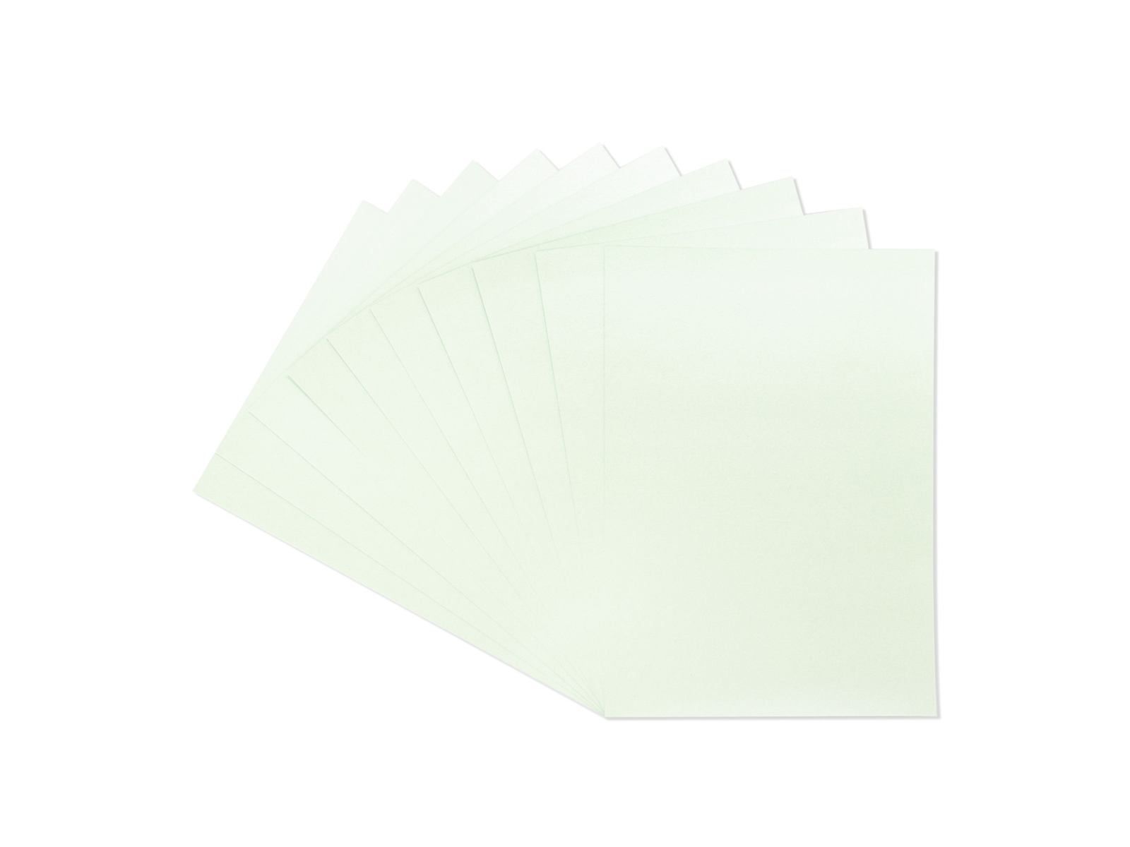 Crafter's Companion Centura Pearl Single Colour A4 10 Sheet Pack - Mint