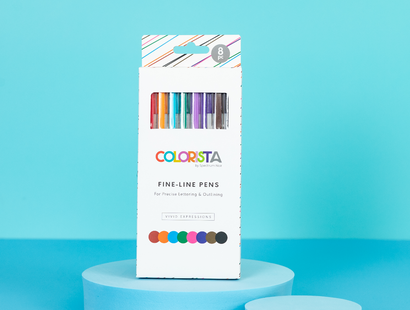 Colorista - Fine-Line Pen - Vivid Expressions 8pc