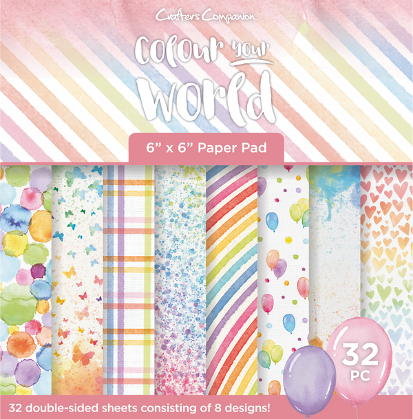 Mediterranean Dreams & Colour Your World 6x6 Paper Pad Dup