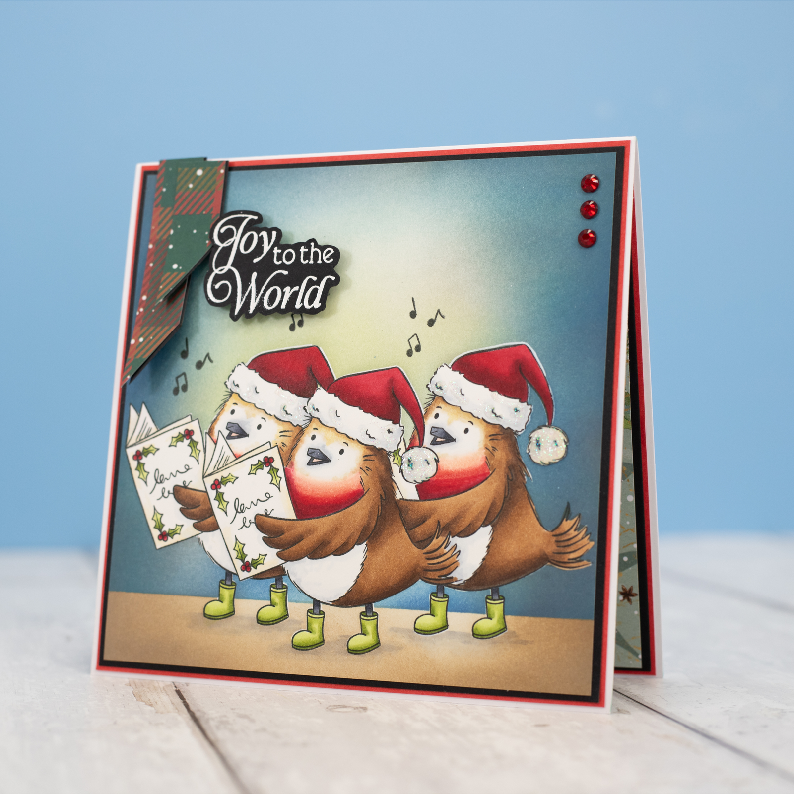 Crafter's Companion Christmas Cute Character Stamps Collection