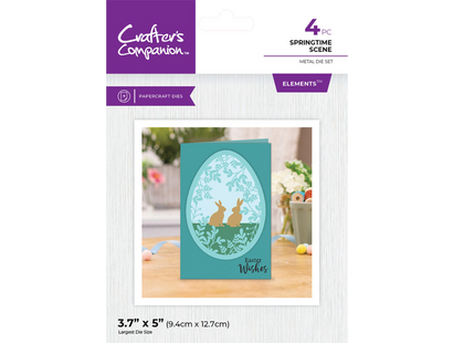 Crafter's Companion Easter Collection Dies - Springtime Scene