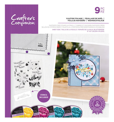 Crafter's Companion Interchangeable Stamp & Stencils Duo