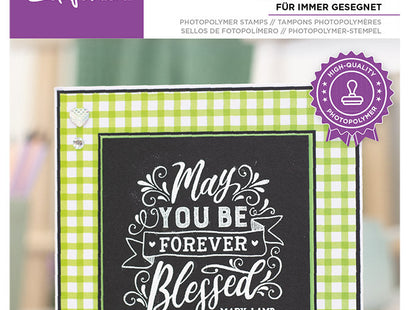 Crafter's Companion - Photopolymer Stamp - Forever Blessed