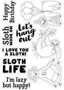 Crafter's Companion Clear Acrylic Stamp – Sloth mode on