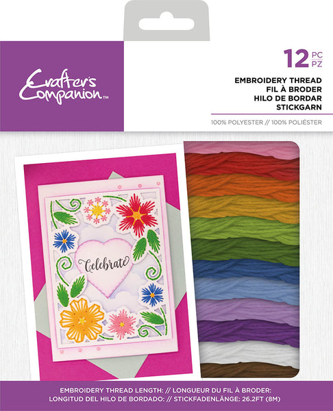 Crafter's Companion 24-piece Embroidery Thread Set - 20637059