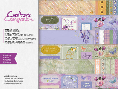 Crafter's Companion Make and Send 12x12 Pad - All Occasions