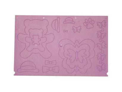 Crafter's Companion Ultimate Pro Embossing Board - Teddy Surprise and Butterflies