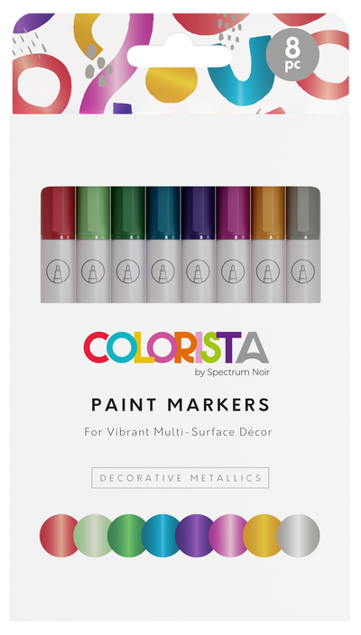 Colorista - Paint Marker - Decorative Metallics 8pc