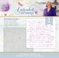 Crafter's Companion Stencil - Decorative Script