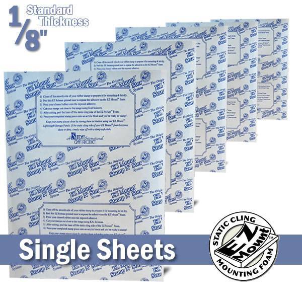 EZ Mount Foam Sheet Singles